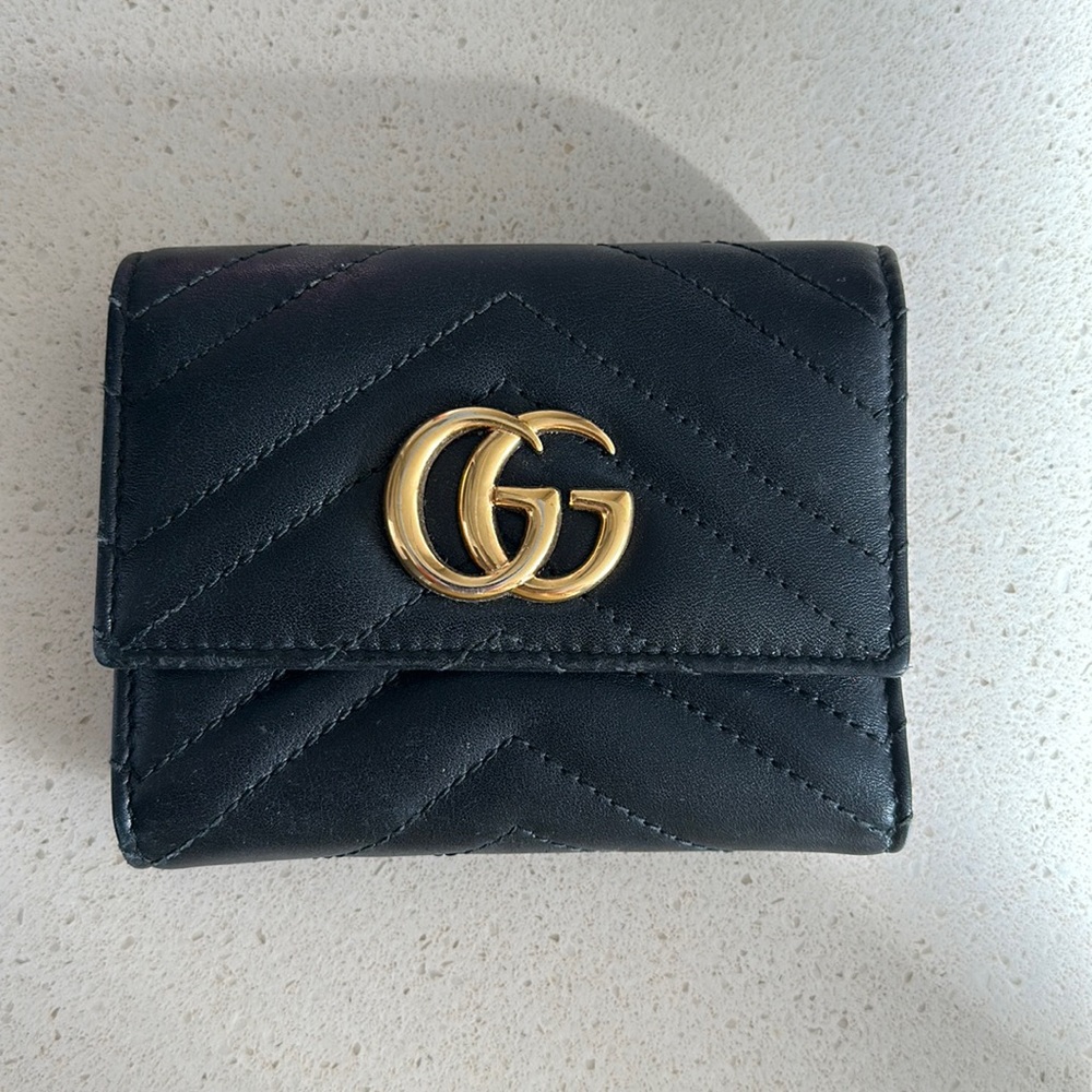 GG Marmont card case wallet